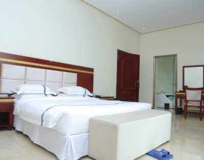 Single room at Dove Hotel Kigali
